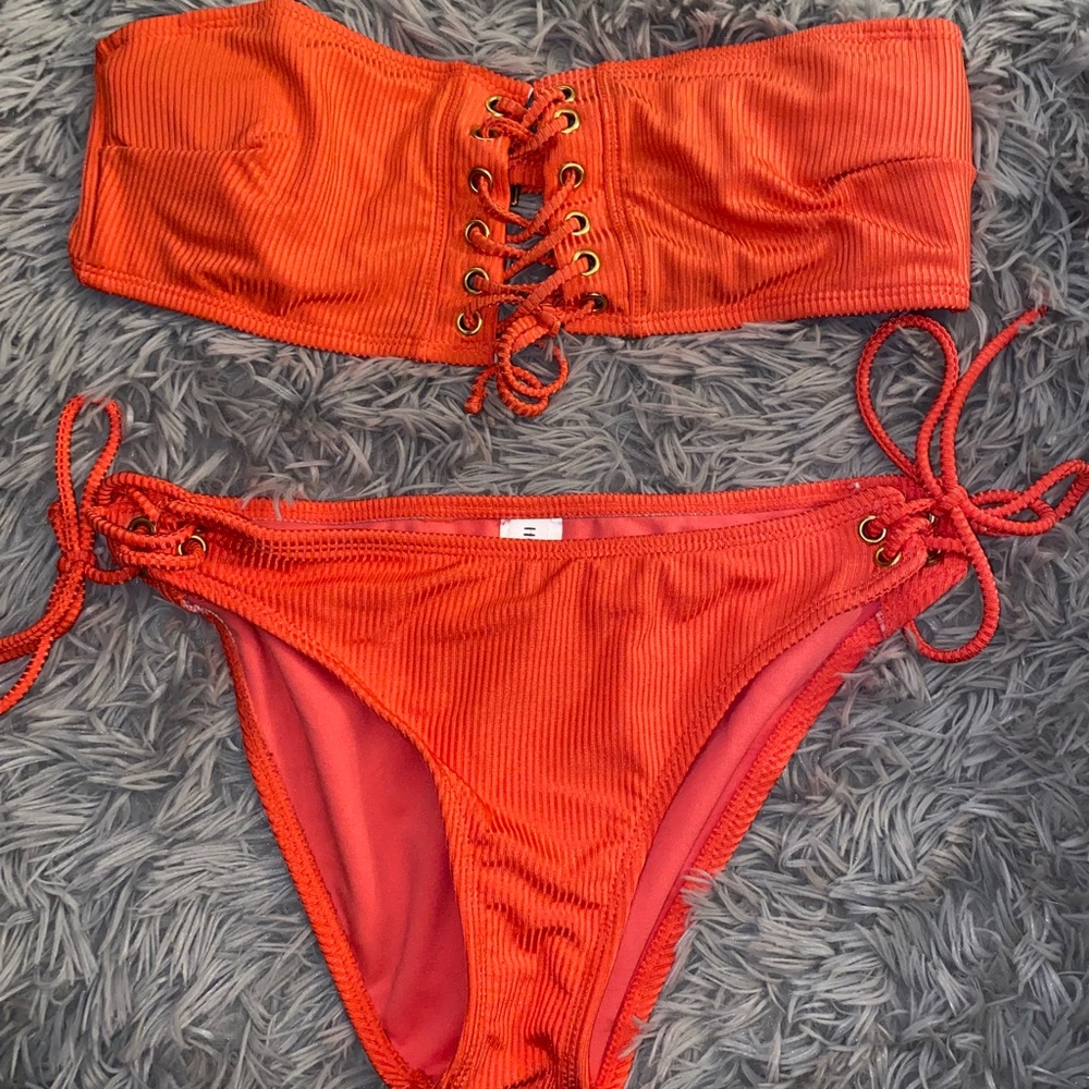 Cute Orange Bikini